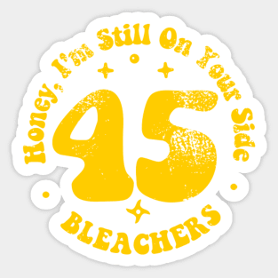 Bleachers 45 Lyrics Sticker